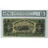 Image 1 : The Union Bank of Canada 1912 $5 CH-730-16-06a OVER STAMPED NORTH WEST TERRITORIES. 754223 PMG F15. 