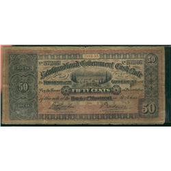 1912-1913 50¢ NF-8c #57246, VG for grade.