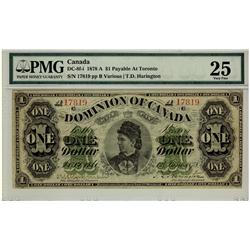 1878 $1 17819 DC-8f-i PMG VF25