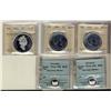 Image 1 : 2003 Cobalt PF67 & 2006 $1 Silver Wolf  MS67.  Both graded ICCS along with CCCS 1/10 Silver 2006 Las