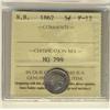 Image 1 : New Brunswick 1862 5¢ ICCS F12.