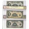 Image 1 : 1935 $2 BC-3 VF20, $5 BC-5 F12 & $10 BC-7 VG10.  Lot of 3 notes all BCS graded.
