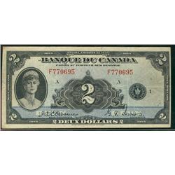 1935 $2 BC-4 #F770695.  Nice VF example.