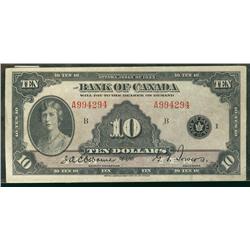 1935 $10 BC-7 #A99429.  An original VF/EF example.