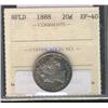 Image 1 : Nfld 1888 20¢ ICCS EF40.  Scarce date.