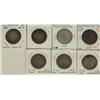 Image 1 : Nfld 1873, 1880, 1882H, 1899 N.9's, 1917, 1918, 1919 50¢, average grades VG8, 7 pieces