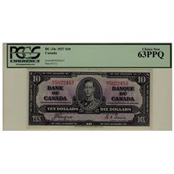 1937 $10 BC-24c H/T5022453 PCGS UNC63PPQ