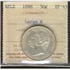 Image 1 : Nfld 1898 50¢ Large W ICCS EF45.