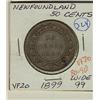 Image 1 : Nfld 1899 Wide 9's 50¢ VF20