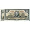 Image 1 : 1937 $100 BC-27c #BJ4733153 & 3154.  Lot of 2 consecutive notes.  EF to AU in grades.