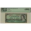Image 1 : 1954 $1 BC-37cA *C/F0659292 PCGS UNC63PPQ
