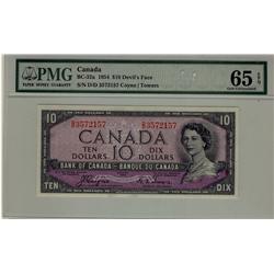 1954 $10 BC-32a D/D3572157 PMG UNC65EPQ