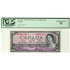 Image 1 : 1954 $10 BC-32bA *A/D0007732 PCGS AU55.  Rare example.