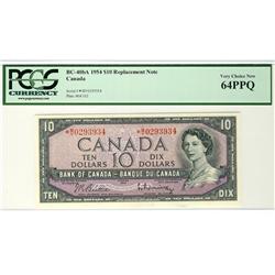 1954 $10 BC-40bA *B/V0293934 PCGS UNC64PPQ