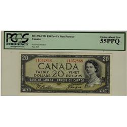 1954 $20 BC-33b C/E1052868 PCGS AU55PPQ