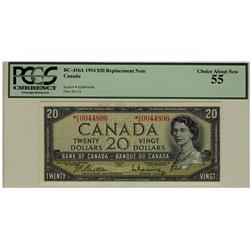 1954 $20 BC-41bA *A/E0044896 PCGS AU55