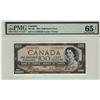 Image 1 : 1954 $100 BC-35a A/J1250503 PMG UNC65EPQ