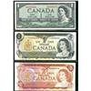 Image 1 : 1954 to 1974 Low Serial Numbered notes.  Includes 1954 $1 BC-37a #AM0000044, 1973 $1 BC-46a #FX00000