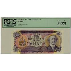1971 $10 BC-49cA *DY3312304 PCGS AU58PPQ