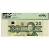 Image 1 : 1991 $20 BC-58b-ii EVD3260368 PCGS UNC65PPQ