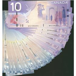 2008 $5 BC-67b #APY1582851, 1582158, 1583851, 1583158, 1550000, 1550155& 1550551, APY1511151, 151111