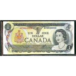 Million 1973 $1 BC-46a Million #AV5000000.  Original Choice AU example.