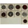 Image 1 : Medals, Lot of 9 different medals from the Province of Quebec.  Château de Ramezay, Montreal Carniva