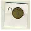 Image 1 : Hudson's Bay, Br:928 1/4 made Beaver .  Uncirculated for grade.