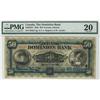 Image 1 : The Dominion Bank 1925 $50 #36427 CH-220-22-08 PMG VF20