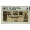 Image 1 : The Bank of  Lower Canada 18xx $10  CH-410-10-12R PMG F12