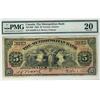 Image 1 : The Metropolitan Bank 1902 $5 CH-485-10-06  S/N 554592 PMG VF20.  A superb example with nice colours