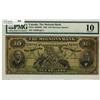 Image 1 : The Molsons Bank 1905 $10 158366 CH-490-28-08 PMG VG10