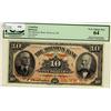 Image 1 : The Molsons Bank 1918 $10 CH-490-38-04P PCGS UNC64