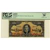 Image 1 : La Banque Provinciale du Canada 1936 $10 #044747 CH-615-18-06 PCGS VF20