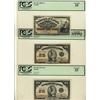 Image 1 : 1900& 1923 25¢ Shinplasters,  Includes DC-15b, DC-24b, DC-24c all PCGS VF35