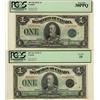 Image 1 : 1923 $1 Lot including DC-25j C1227545 PCGS VF30PPQ and DC-25n  D1443427 PCGS VF25