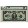 Image 1 : 1923 $1 DC-25j C3363068 PMG UNC65 EPQ