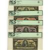 Image 1 : 1937 $1 BC-21b H/A, $2 BC-22a, $10 BC-24a $20 BC-25a all PCGS F15 except $20 PCGS F12