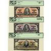 Image 1 : 1937 $2 BC-22c $10 BC-24c, $100 BC-27c, all PCGS AU55