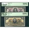 Image 1 : 1937 $10 BC-24c, $100 BC-27c both PCGS AU58PPQ