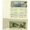 Image 1 : 1979 $5 BC-53a(5) & $20 BC-54a (5).  Lot of 10 notes all AU to crisp UNCs.  Should be viewed.