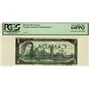 Image 1 : ERROR 1967 $1 BC-45a 1867-1967 Partial Face to Back Offset PCGS UNC64PPQ
