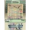 Image 1 : Birds Series Low Serial Matched Number  set #585,  Includes $5  BC-56a, BC-56c-i , $10 BC-57a, $20 B