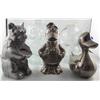 Image 1 : Savings Still Banks.  Lot includes 3 Animal replicas, English Donald Duck, Common Duck & Bear & 2 Ga