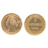 Image 1 : Nfld Gold 1888 $2 Obv 3 ICCS MS60.