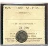 Image 1 : N.B. 1862 5¢ ICCS F15.