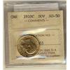 Image 1 : Gold Sovereign 1910c ICCS AU-50, some lustre.