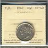 Image 1 : N.B. 1862 20¢ ICCS EF40.