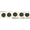Image 1 : 1859 8/9 1¢, lot of 5 pieces.  F-12 to EF-40.