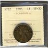 Image 1 : Nfld 1885 1¢ ICCS VF30.